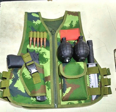 Enfants été Camping formation Camouflage gilet tactique armure corporelle enfants en plein air Performance CS jeu de guerre chasse gilet hauts