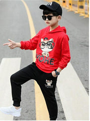 Boy Tracksuit Clothes set Kids Spring&Autumn Cotton Long Sleeve Sports Suit Boys Clothing Sets 4 6 8 10 12 years