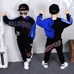 Children Tracksuit Boys Hoodies + Pants Casual Outfits Kids Spring Autumn Clothing Long Sleeve Sports Suits 8 10 12 13 Years