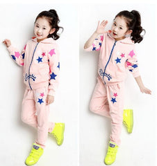 Retail Children Jogging Tracksuit Set Hooded Coat + Pants Kids Boy Baby 2019 Spring Autumn Clothes Sports Suit 4 6 8 10 12 Years